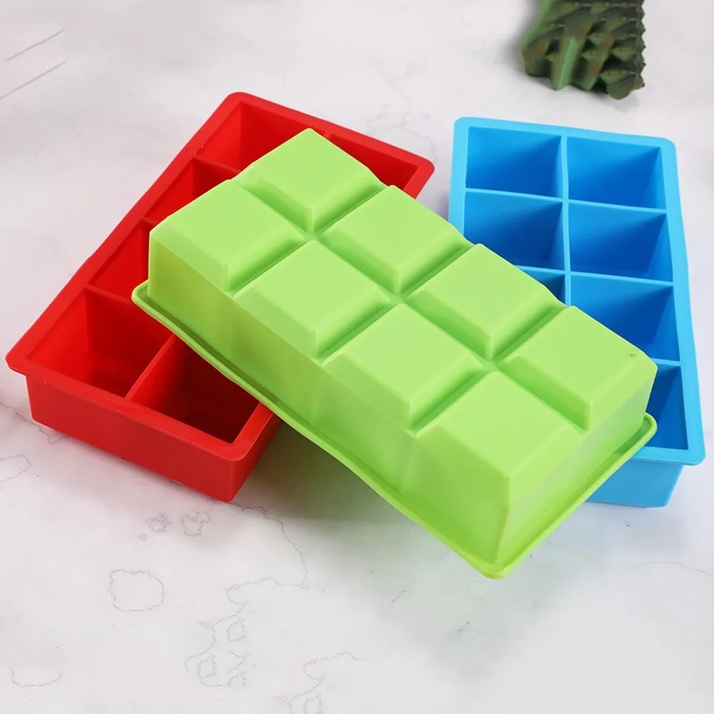 Силиконовый поднос для льда 8 ячеек | Дом и сад