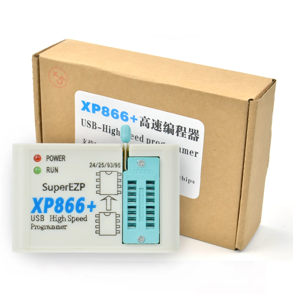 Программатор XP866 USB SPI + 12 адаптеров поддержка 24 25 93 95 EEPROM Flash Bios для Windows 2000 XP Vista 7 8 10