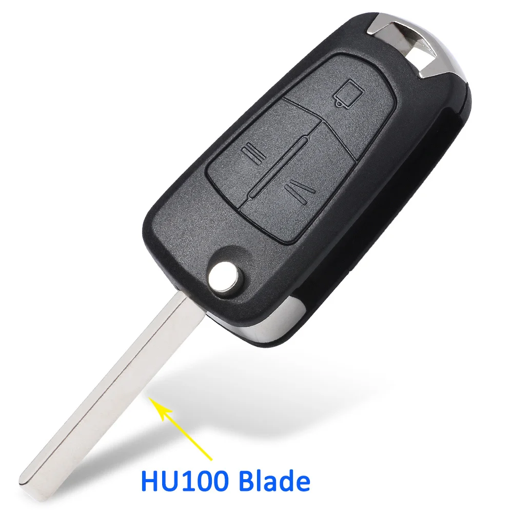 

Пульт дистанционного управления KEYECU Smart Flip с 3 кнопками, 433 МГц PCF7946 ID46 для Vauxhall Opel Vectra C Signum 2003 2004 2005-2007 HU43 HU100