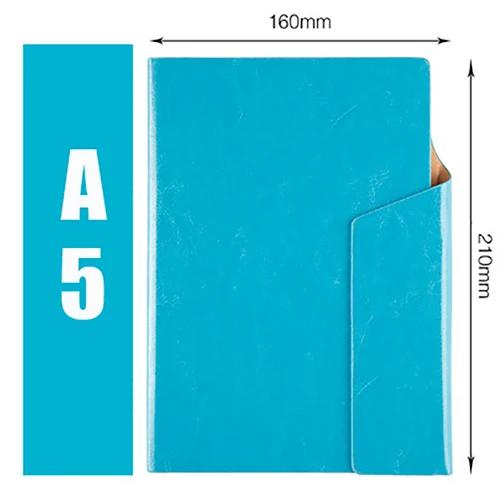 A5 Include pen Мягкий кожаный A5 горизонтальный Coverpad милый планировщик на неделю планировщик для путешественников простой блокнот для студентов школы Suplies - Цвет: A5 Include pen