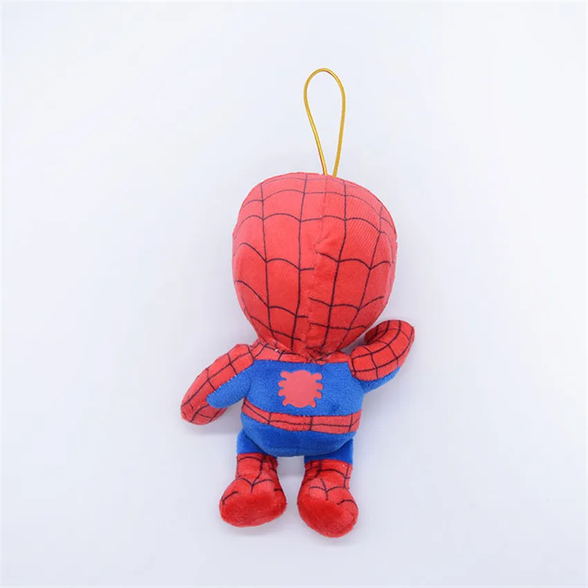 

Disney 17cm Marvel Avengers Spiderman Figures Plush Doll Toy Super Cute Hero Spider-man Plush Pendant Christmas Birthday Toys