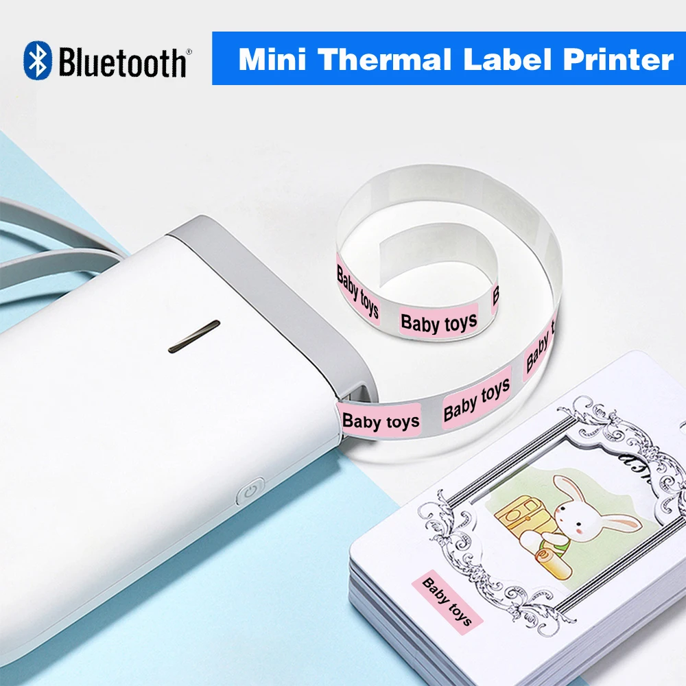 Портативный термопринтер для этикеток Niimbot D11 портативный принтер с Bluetooth дома