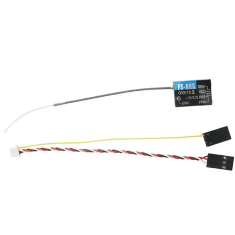 Оригинальный мини-приемник Flysky FS-A8S 2 4G 8CH с PPM i-BUS SBUS выход для радиоуправляемого