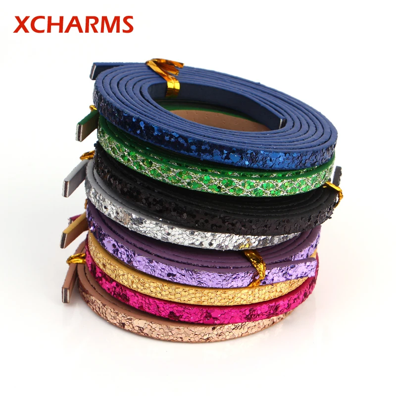 XCHARMS/5 мм/кожаный шнур веревка/ювелирные аксессуары/Запчасти для