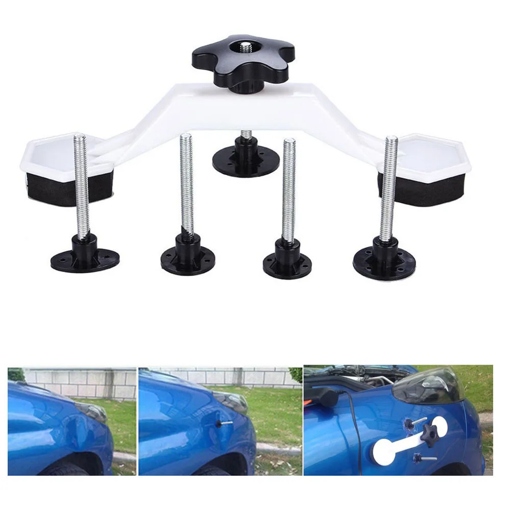 

Universal Car Dent Repair Body Damage Fix Tool Pulling Bridge Puller Repair Tools Kit