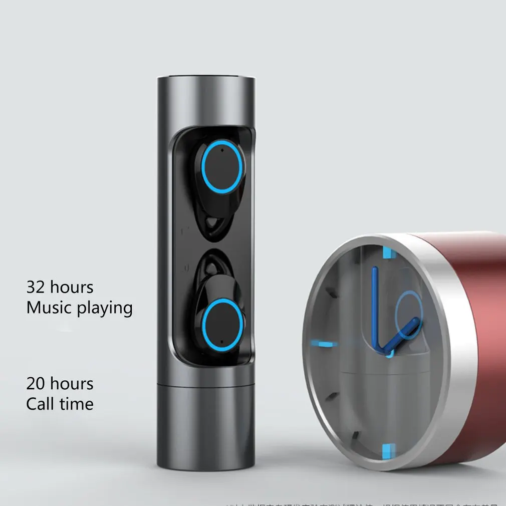X8 Touch Control TWS Bluetooth 5.0 Earphone Sports Headset with Mic Mini Wireless Earphones Headphones IPX7 Waterproof Earbuds