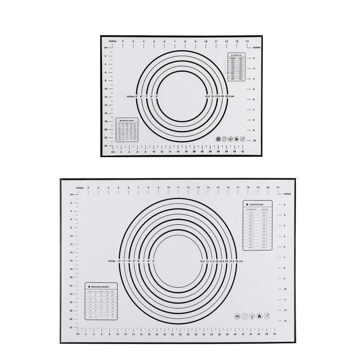 Силиконовые выпечки с чешуей стекловолокна прокатки тесто pad антипригарные