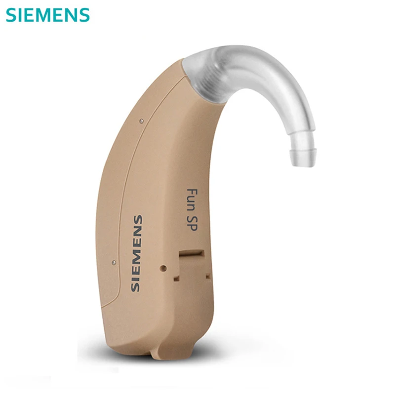 Цифровой слуховой аппарат SIEMENS Fun SP 6 каналов супер мощный для ушей BTE устройство