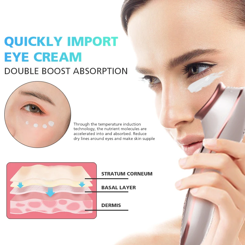 

Eye Massager Sleeping Cover Mask Face Lift Devices EMS Mesotherapy Optometry Hot and Cold Care Massage RF Radio Machine