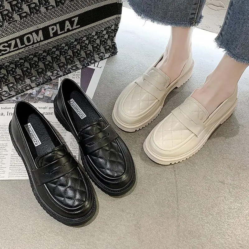 

Туфли-лодочки женские на платформе, дизайнерские лоферы, повседневные кроссовки, обувь на каблуке, модная обувь для вечеринки, 40, 2021