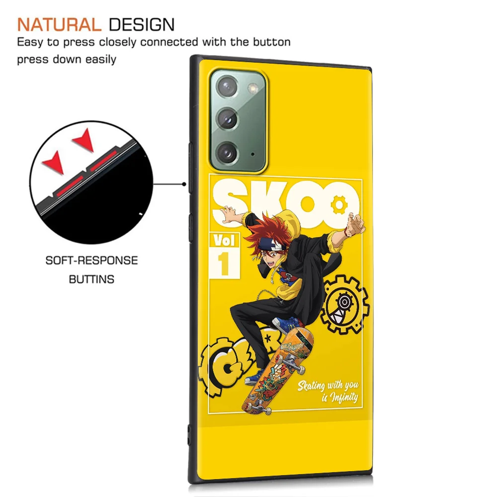 

sk8 the infinity Phone Shell For Samsung Note 20 Ultra 10 9 8 Lite Plus F41 M31 Prime M51 M31 M30s M21 M11 M01 Silicone Fundas