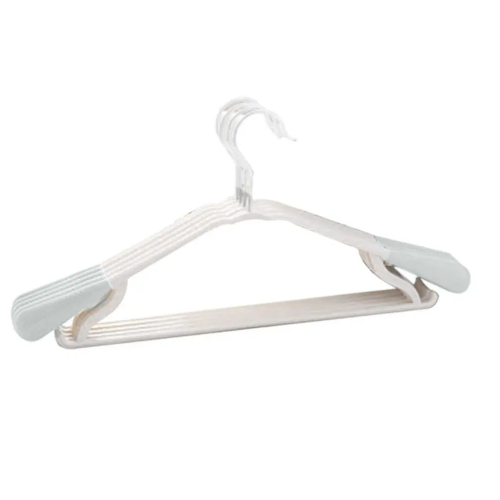 

Durable Plastic Clothes Hanger Anti-slip Hook Design Drying Clothes Rack Multifunctional Hangers For Home Use