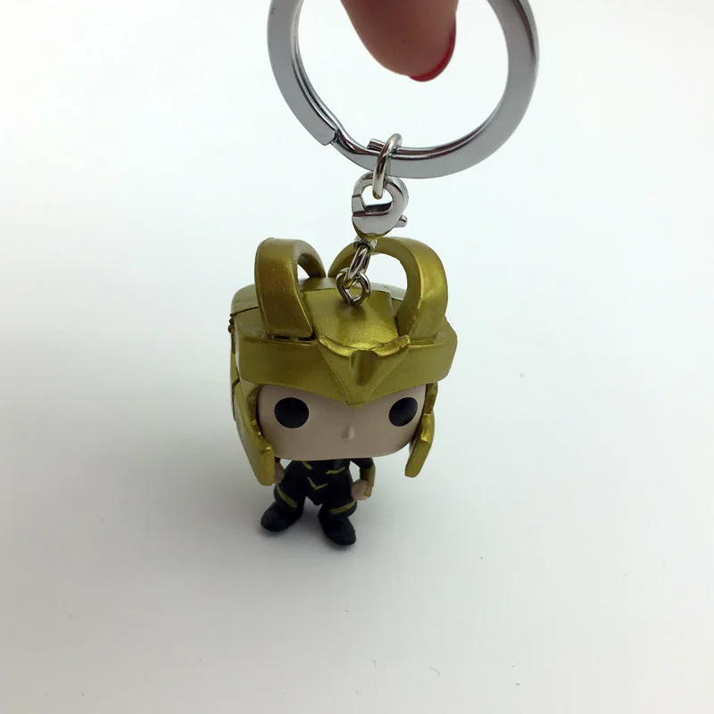 

Raytheon 3 film and television animation around 1 POP LOKI doll model pendant keychain toy