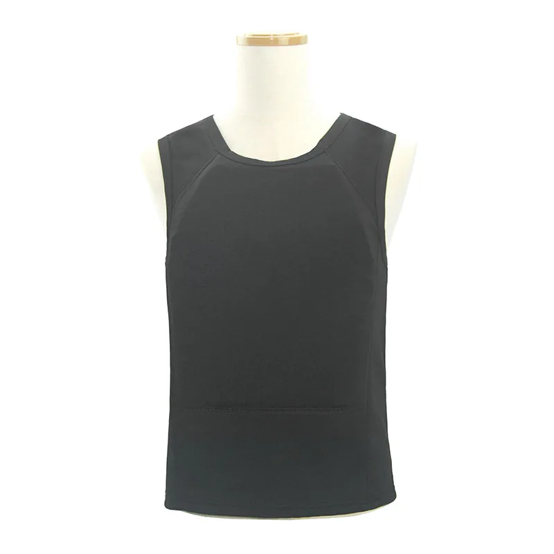 

Bulletproof T Shirt PE Material NIJ Level 3A Concealed Hidden Inside Wear Police Man Anti-Bullet Work Clothes