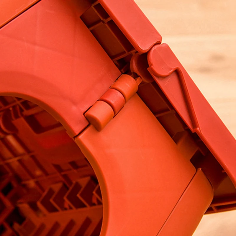 Складной ступенчатый стул складной с ручкой портативный маленький пластиковый