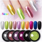 Born Queen супер блеск для ногтей зеркальный титановый порошок розовое золото серебро металлик маникюрный дизайн ногтей хромированный пыль украшение