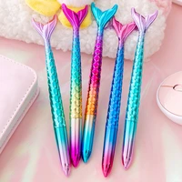 24pcs kawaii cool mermaid pens for women girl wedding ceremony gift cute funny stationery ballpoint back to school stuff thing