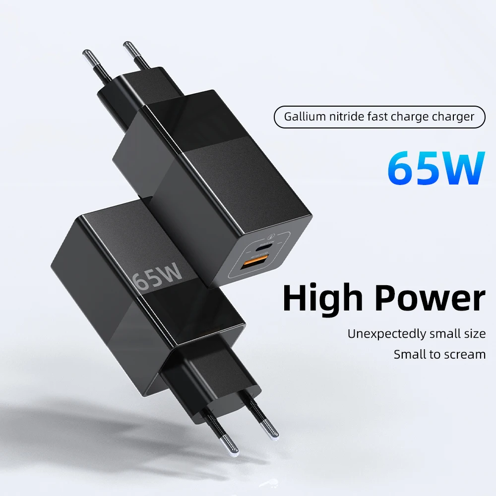 зарядное устройство usb accezz gan 65 вт quick