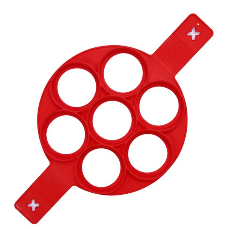 Многоразовая силиконовая форма для выпечки яиц антипригарная жареных кексы