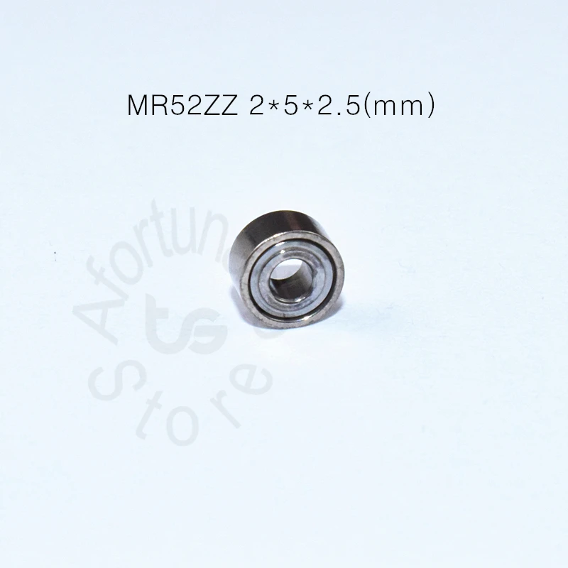 MR52ZZ 2*5*2,5(мм) 10 шт. Подшипник ABEC-5 металлический герметичный Миниатюрный Мини подшипник MR52 MR52ZZ хромированный стальной подшипник