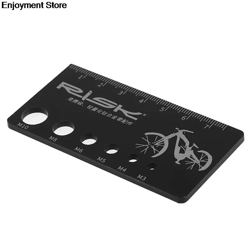 Портативный акриловый измерительный инструмент велосипедные аксессуары