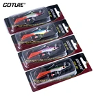 Приманка рыболовная Goture для зимней рыбалки, джиг с 3d-глазами, тройной крючок, РАЗМЕР 8 #7,9 см, 17,2 г, аксессуары для подледной рыбалки для форели, 4 шт.