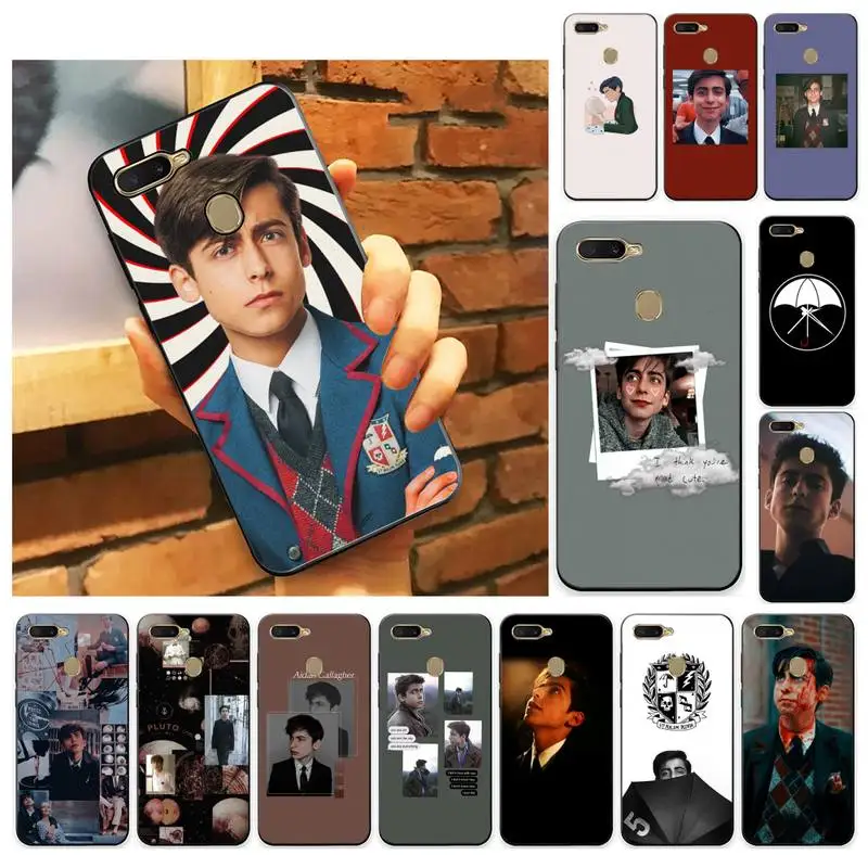 

Aidan Gallagher Number Five Phone Case For Oppo A9 Realme C3 6Pro Coque For vivo Y91C Y17 Y19 Back Cover