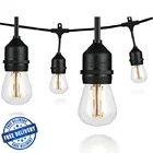 IP65 коммерческий класс 15 м светодиодсветильник ринка свет s Открытый S14 светодиодная Светильник рлянда для внутреннего дворика сасветильник праздника свадьбы свет s