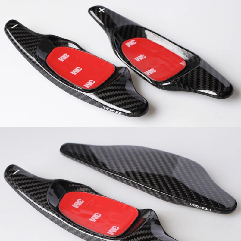 Рычаг переключения рулевого колеса из углеродного волокна для Audi A5 S3 S5 S6 SQ5 RS3 RS6 RS7