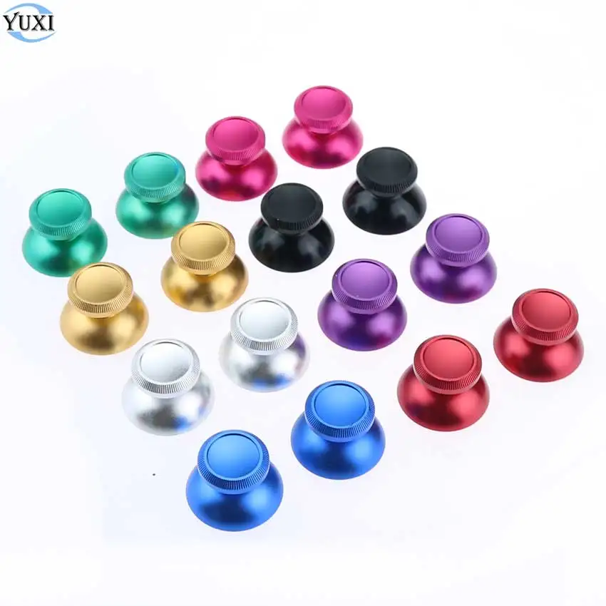 Металлические 3D аналоговые колпачки для джойстика YuXi 2 шт. запасные части