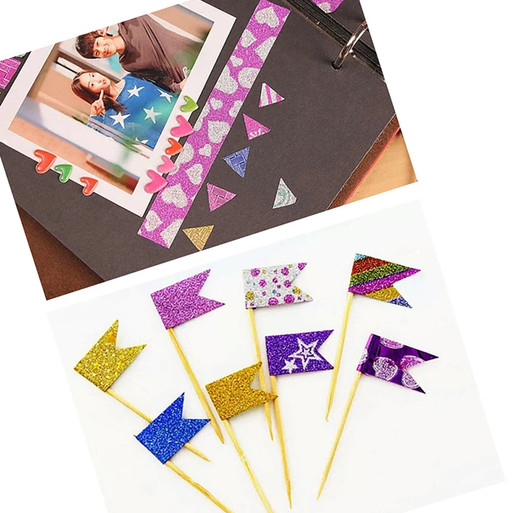 

10 шт., блестящие светящиеся автомобильные наклейки с рисунком