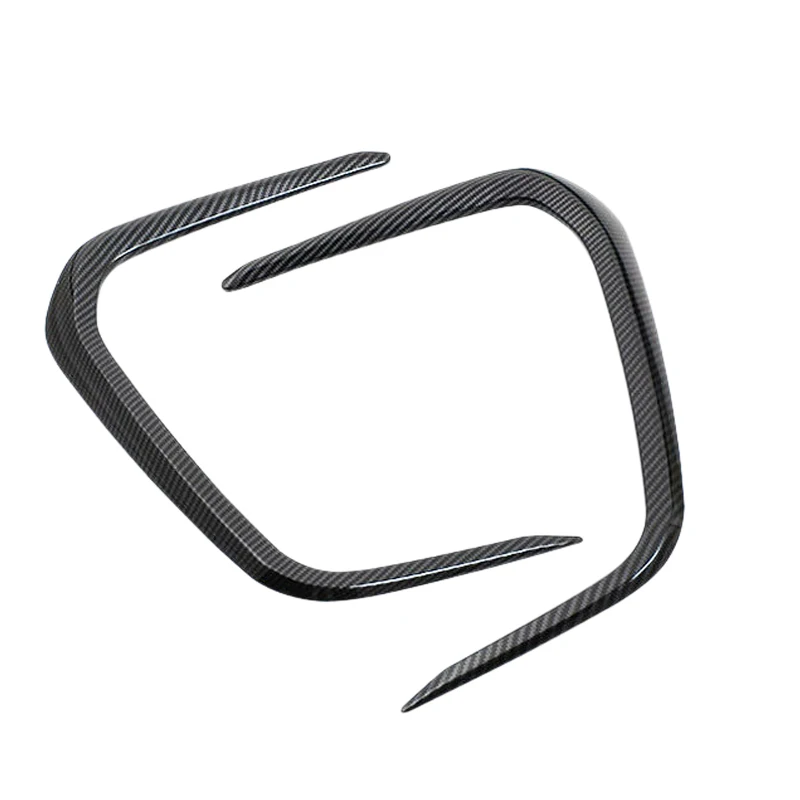 Для передних фар из углеродного волокна противотуманных обложки для бровей Toyota хор 2019|Аксессуары авто| |