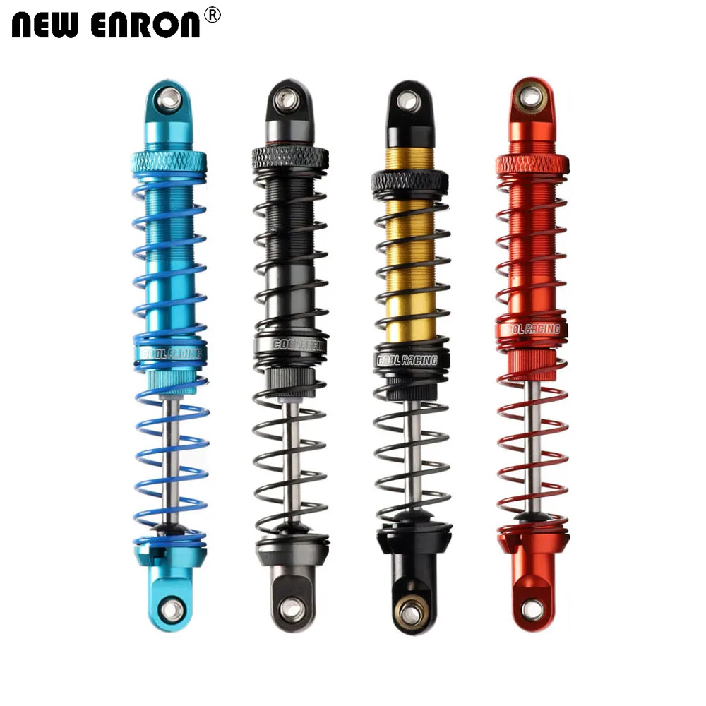 Регулируемый металлический амортизатор масла RC 4 шт. 70 мм 80 90 100 110 120 впитывает для