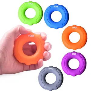 1 шт., усилитель захвата, кольцо, тренажер для предплечья, запястья, палец, кистевой эспандер 20406080100LB