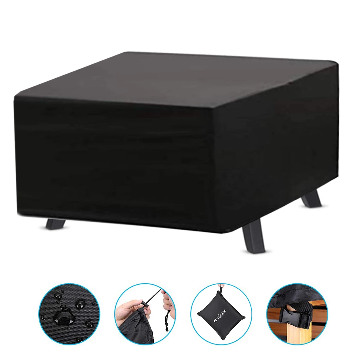 

3 вида пылезащитных чехлов, сумка для хранения для улицы, сада, патио, мебели, высококачественный водонепроницаемый пылезащитный Органайзер...