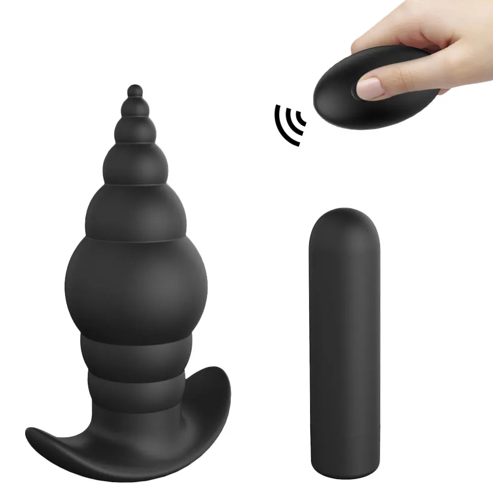 Перезаряжаемая мощная Анальная секс игрушка с 9 режимами вибрации для взрослых