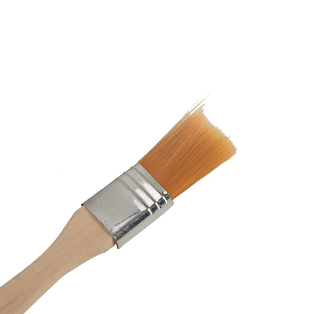 

12pcs/set Home Tool Nylon With Wood Handles Barbecue Gouache Reusable Gift For Children Oil Painting Wall Decor Paint Brush