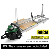 portable chainsaw mill 90cm planking milling set from 14 to 36 guide bar chainsaws 90cm chain saw lumber cutting tool kit