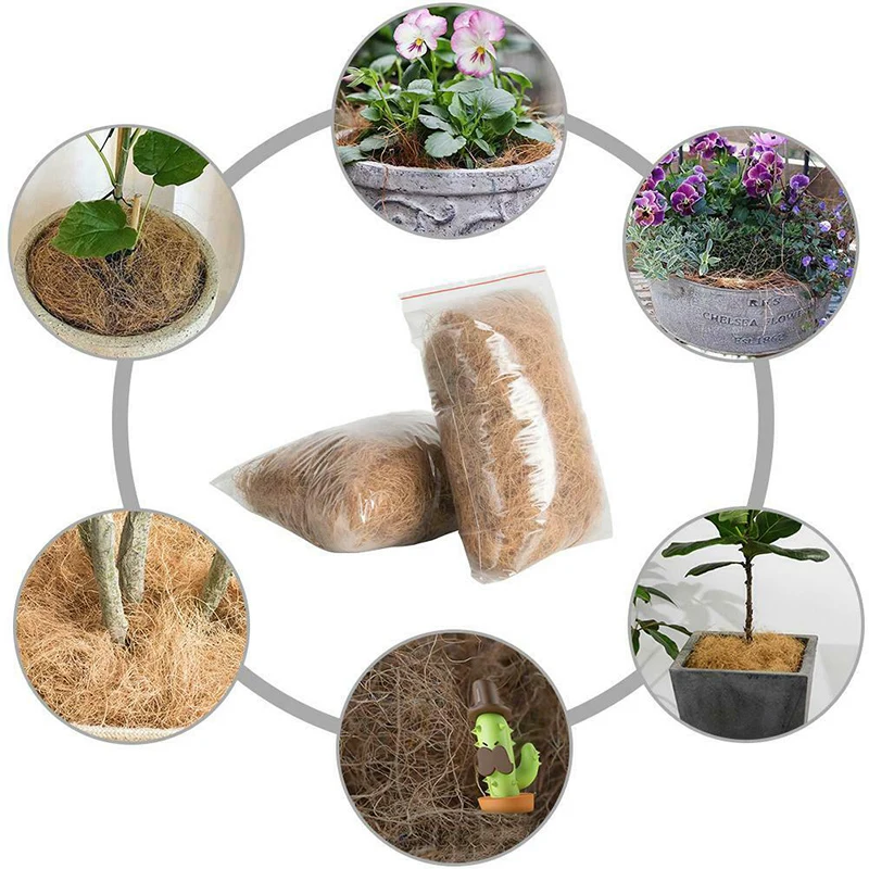 Горячие Кокосовая шелуха волокна орхидеи ремесла домашних животных постельные