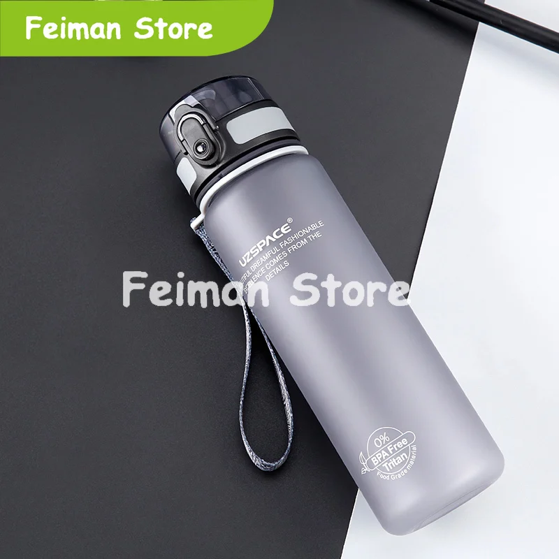 UZSPACE Спортивная бутылка для воды протеиновый шейкер Кемпинг Пешие прогулки