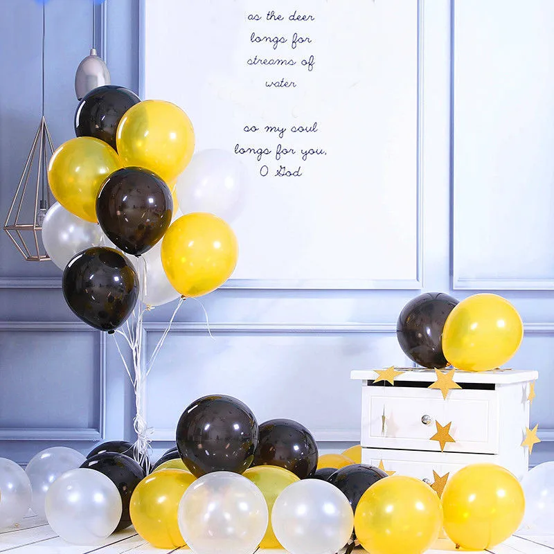 Латексные золотистые воздушный шар &quotКонфетти&quot стенд украшения Anniversaire Globos