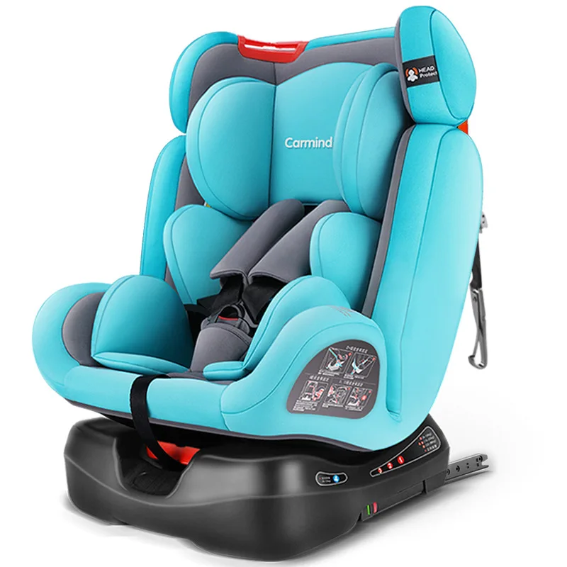 Автомобильные детские безопасные сиденья CARMIND для детей от 0 до 12 лет ISOFIX жесткий интерфейс может сидеть и лежать Регулируемый 165 градусов