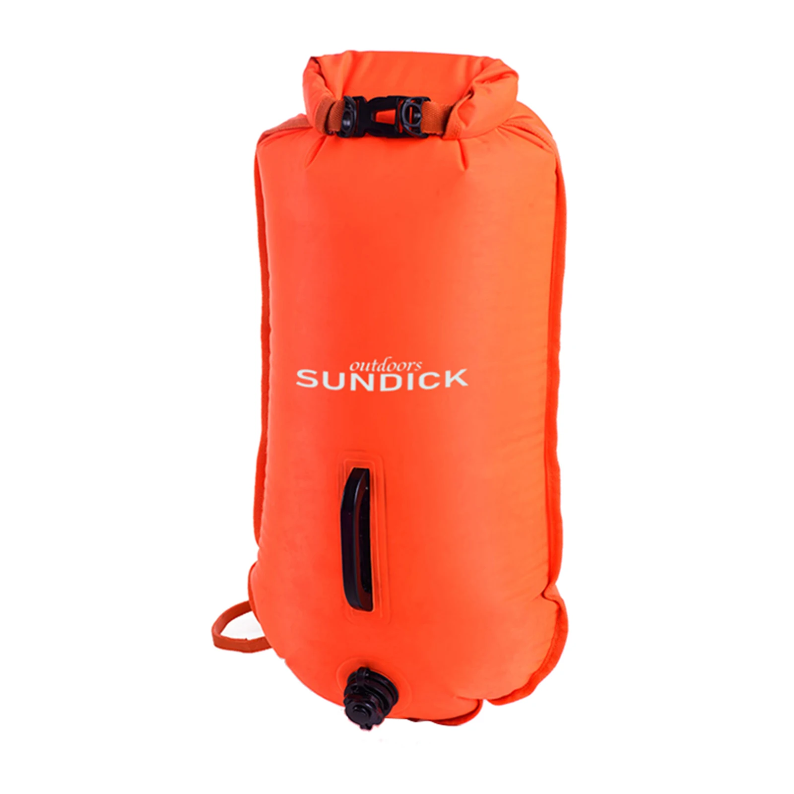 

Universal Adult Kids Swim Buoy - Inflatable Floating Dry Storage Bag &