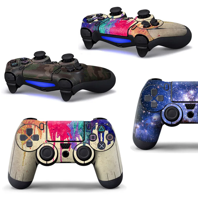 Наклейки для игровой станции 4 Геймпад Консоль кожа тонкий PS4 контроллер наклейки