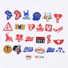 2021 аксессуары для обуви на заказ, резиновые дизайнерские подвески для обуви 1902 для университетского колледжа, подарок для детей