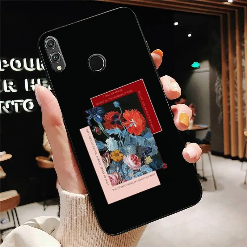 

Landscape Phone Case Black For Huawei Honor 7A/8X/9/9Lite/10/10Lite 9X 20 20S View30/30Pro Cases