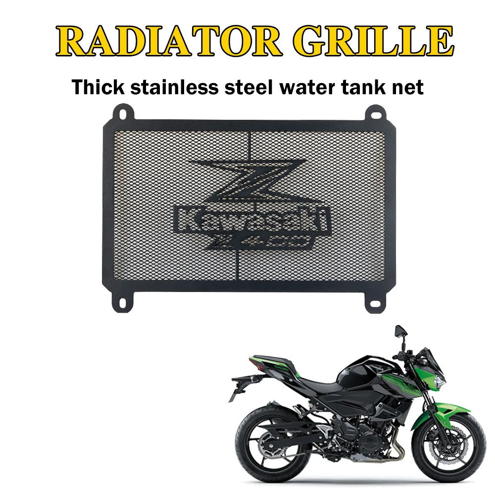 

For KAWASAKI NINJA400 Z 400 2018 -2019 Stainless Steel Motorcycle Radiator Grille Guard Cover ProCover Protector