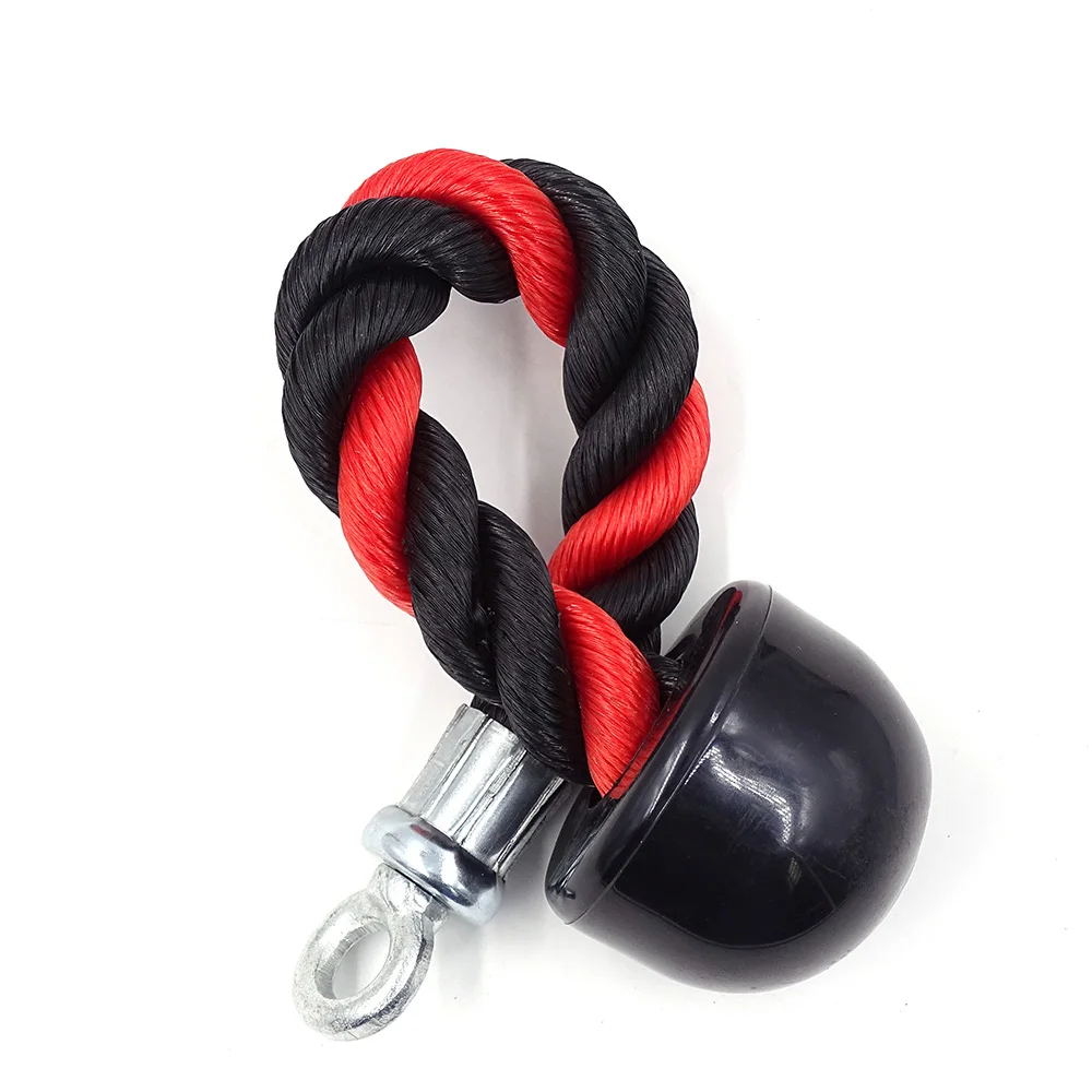 

Triceps Rope Fitness Equipment Nylon Drawstring Biceps Triceps Back shoulder Exercise For Home Gym Pulldown Strength Trainning