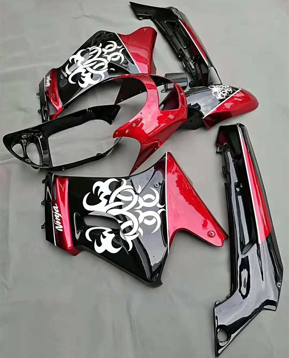 Ninja ZZR250 90-07 обтекатель кузова Cowling Frame крышка бака боковая панель брызговик крыло комплект для Kawasaki ZZ-R ZZR 250 1990-2007