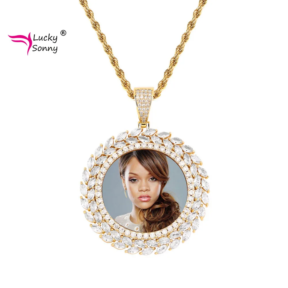 Счастливый сынок новые пользовательские фото памяти медаль кулон ожерелье